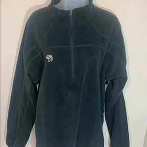 mountain hardwear black fleece jacket